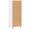 vidaXL Buffet haut Blanc 40x36x110 cm Bois d'ingénierie