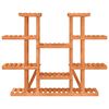 vidaXL Support à fleurs 110x25x110,5 cm bois massif de sapin
