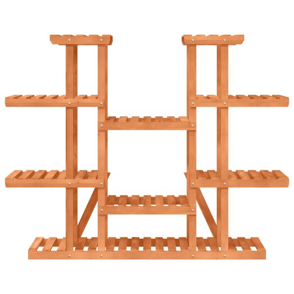 vidaXL Support à fleurs 110x25x110,5 cm bois massif de sapin