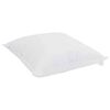 vidaXL Oreiller avec oreiller 2 pcs Blanc 65 x 65 cm Coton