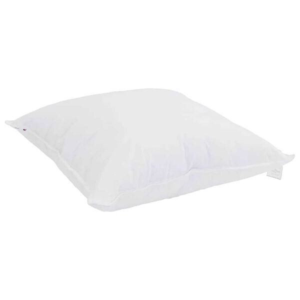 vidaXL Oreiller avec oreiller 2 pcs Blanc 65 x 65 cm Coton