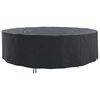vidaXL Housse pour meubles 320 x 320 x 105 cm Tissu Oxford 420D Rond
