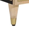 vidaXL Armoire latérale 90x33x75 cm bois massif de manguier