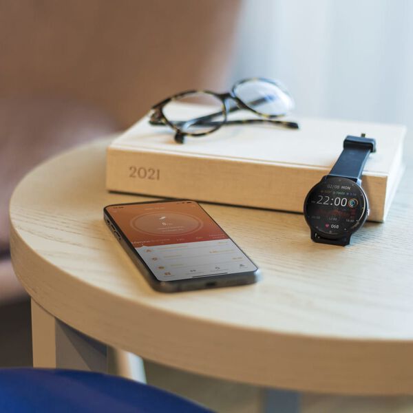 Livoo Montre intelligente multifonctionnelle Noir