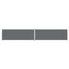 vidaXL Auvent lat&eacute;ral r&eacute;tractable Anthracite 220x1200 cm