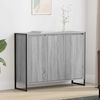 vidaXL Meuble d'appoint Gris Sonoma 96,5 x 30 x 75 cm