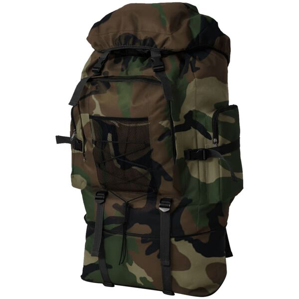 vidaXL Sac à dos en style d'armée XXL 100 L camouflage