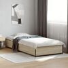 vidaXL Cadre de lit sans matelas ch&ecirc;ne sonoma 100x200 cm