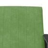 vidaXL fauteuil Vert clair 59 x 75 x 78 cm Velours
