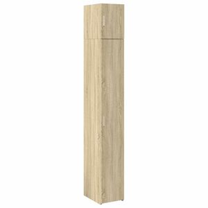 vidaXL Armoire de rangement mince ch&ecirc;ne sonoma 30x42,5x225 cm