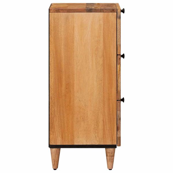 vidaXL Buffet Naturel 40 x 33 x 75 cm Bois de mangue massif