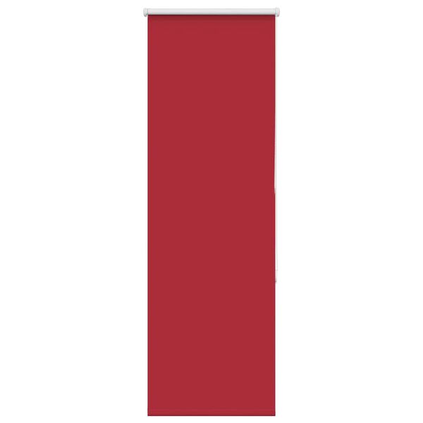 vidaXL Store enrouleur occultant rouge largeur du tissu 40,7 cm