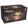 Bestron Friteuse avec zone froide AF370CO Cuivre 3,5 L 2000 W