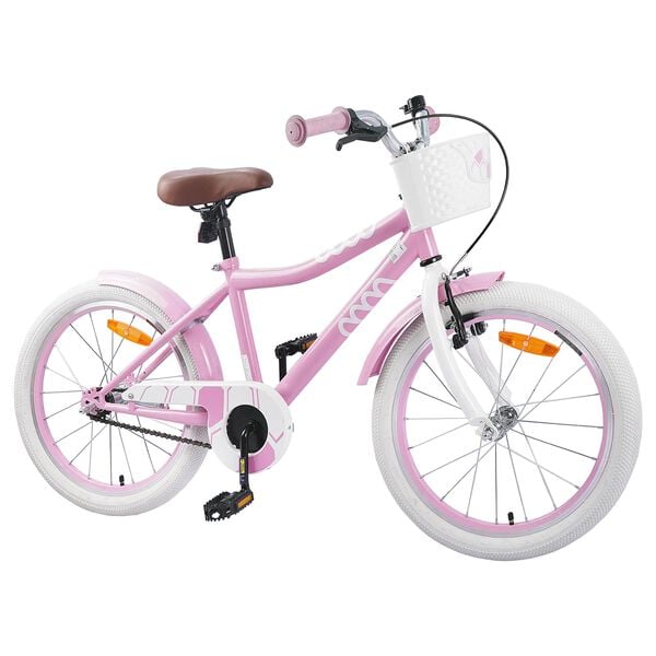 vidaXL V&eacute;lo pour Enfants 18 Pouces pour les 5-7 ans Rose clair
