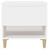 vidaXL Tables de chevet 2 pcs Blanc 50x46x50 cm Bois d’ingénierie