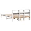 vidaXL Cadre de lit sans matelas blanc 140x200 cm bois de pin massif