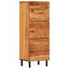 vidaXL Buffet haut 40x33x110 cm bois massif d'acacia