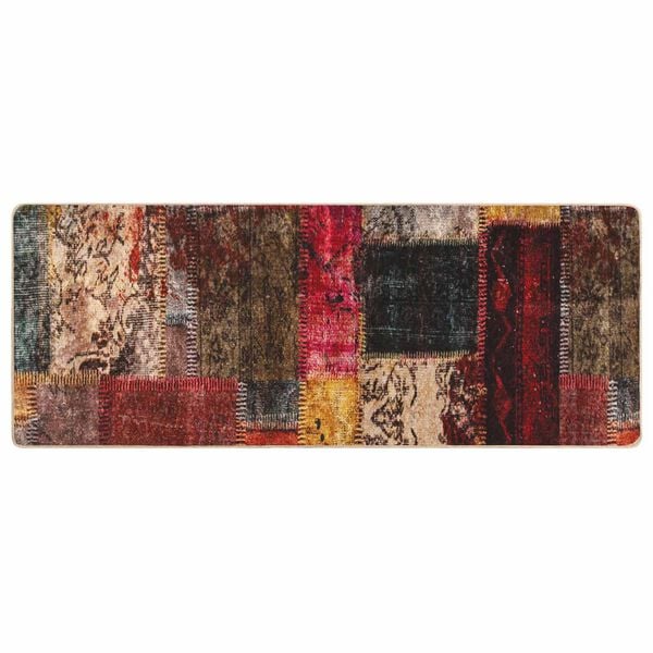 vidaXL Coureur de Tapis MARSA Multicolore 200 x 80 cm Polyester et PVC