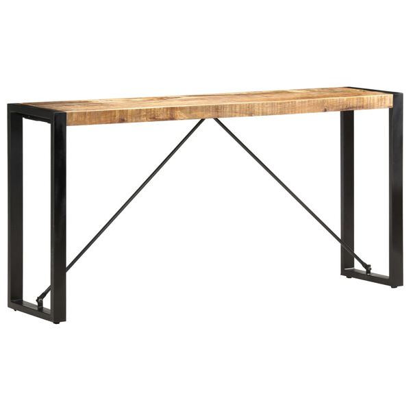 vidaXL Table console 150x35x76 cm Bois de manguier massif