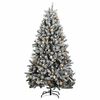 vidaXL Sapin de No&euml;l artificiel articul&eacute; 300 LED et boules 180 cm