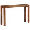 vidaXL Table console 120x30x76 cm bois massif d'acacia