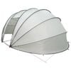 vidaXL D&ocirc;me de tente de piscine Gris 538 x 440 x 204 cm