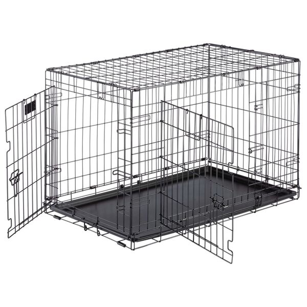 Ferplast Caisse pour chien Dog-Inn 90 92,7x58,1x62,5 cm Gris