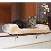 Kerbl Lit de rebord de fen&ecirc;tre pour chats Beige 36 x 56 cm 82656