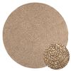 vidaXL Tapis 120 cm aspect jute intérieur et extérieur