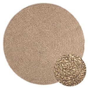 vidaXL Tapis 120 cm aspect jute intérieur et extérieur