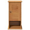 vidaXL Armoire de salle de bain avec porte VIGO Marron et Marron Miel