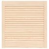 vidaXL Porte d'armoire &agrave; persiennes 61,5x59,4 cm bois de pin massif