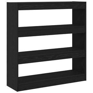 vidaXL Biblioth&egrave;que Ch&ecirc;ne noir 100 x 30 x 103 cm Bois d'ing&eacute;nierie