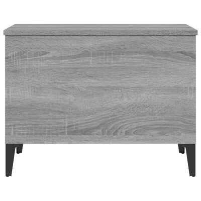 vidaXL Table basse Sonoma gris 60x44,5x45 cm Bois d'ingénierie