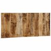 vidaXL T&ecirc;te de lit 120 cm bois de manguier brut massif