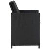 vidaXL Ensemble &agrave; manger d'ext&eacute;rieur 13 pcs coussins R&eacute;sine tress&eacute;e