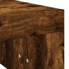 vidaXL Table basse ch&ecirc;ne fum&eacute; 102x50x36 cm bois d'ing&eacute;nierie
