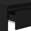 vidaXL Table console Ch&ecirc;ne noir 100 x 35 x 76,5 cm Bois d'ing&eacute;nierie
