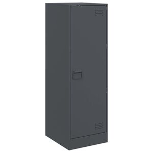 vidaXL Buffet anthracite 34,5x39x107 cm acier