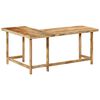 vidaXL Bureau 165x110x75 cm bois massif de manguier