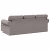 vidaXL Canap&eacute; Taupe Dimensions globales: 245 x 138 x 80 cm (l x P x H)