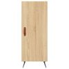 vidaXL Buffet Ch&ecirc;ne sonoma 34,5x34x90 cm Bois d'ing&eacute;nierie