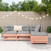 vidaXL Salon de jardin 4 pcs bois massif sapin de douglas
