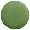 vidaXL Coussins de si&egrave;ge 2 pcs Vert clair &Oslash; 40 x 13 cm Velours