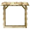 vidaXL Pergola avec toit 100x90x100 cm Bois de pin impr&eacute;gn&eacute;