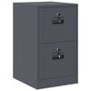 vidaXL Cabinet de Dossier avec tiroir Anthracite 44 x 50 x 106.5 cm