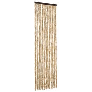 vidaXL Moustiquaire Beige 56x185 cm Chenille