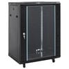 vidaXL Coffret de r&eacute;seau 15U 19" IP20 noir 60x45x86 cm