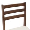 vidaXL Chaises de salle &agrave; manger 2 pcs Marron Clair
