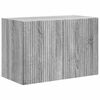 vidaXL Meuble TV mural Gris Sonoma 59,5 x 31 x 40 cm Bois d'ing&eacute;nierie